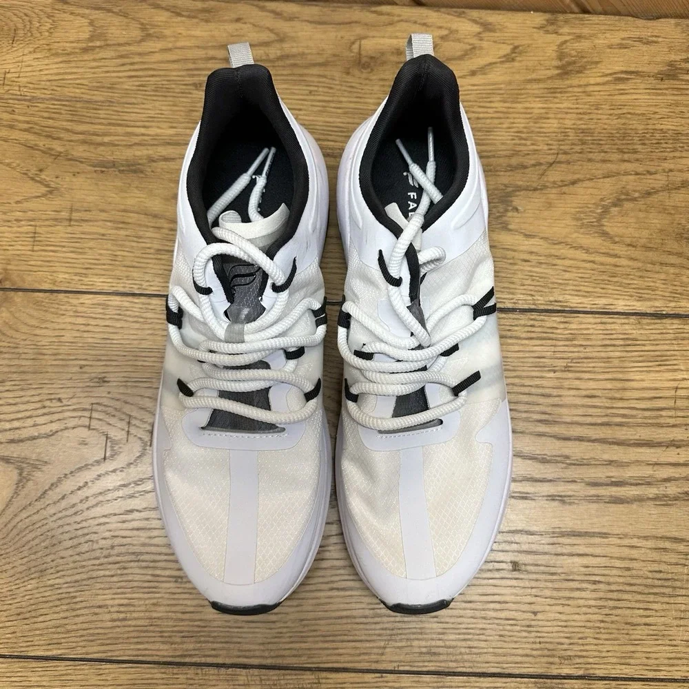 Fabletics Palms Performance‎ Sneakers Workout Black White | Women's 10 $75